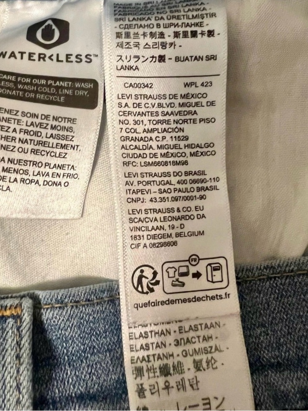 Levi's Women's Light Wash Boyfriend Jeans - Blue - Picture 5 of 7